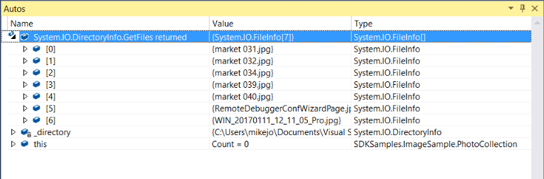 Return Values